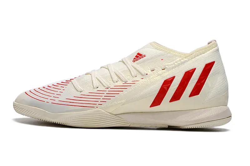 Adidas Predator Edge.3 IC - White/Scarlet Red/Classic White