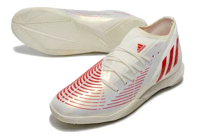 Adidas Predator Edge.3 IC - White/Scarlet Red/Classic White