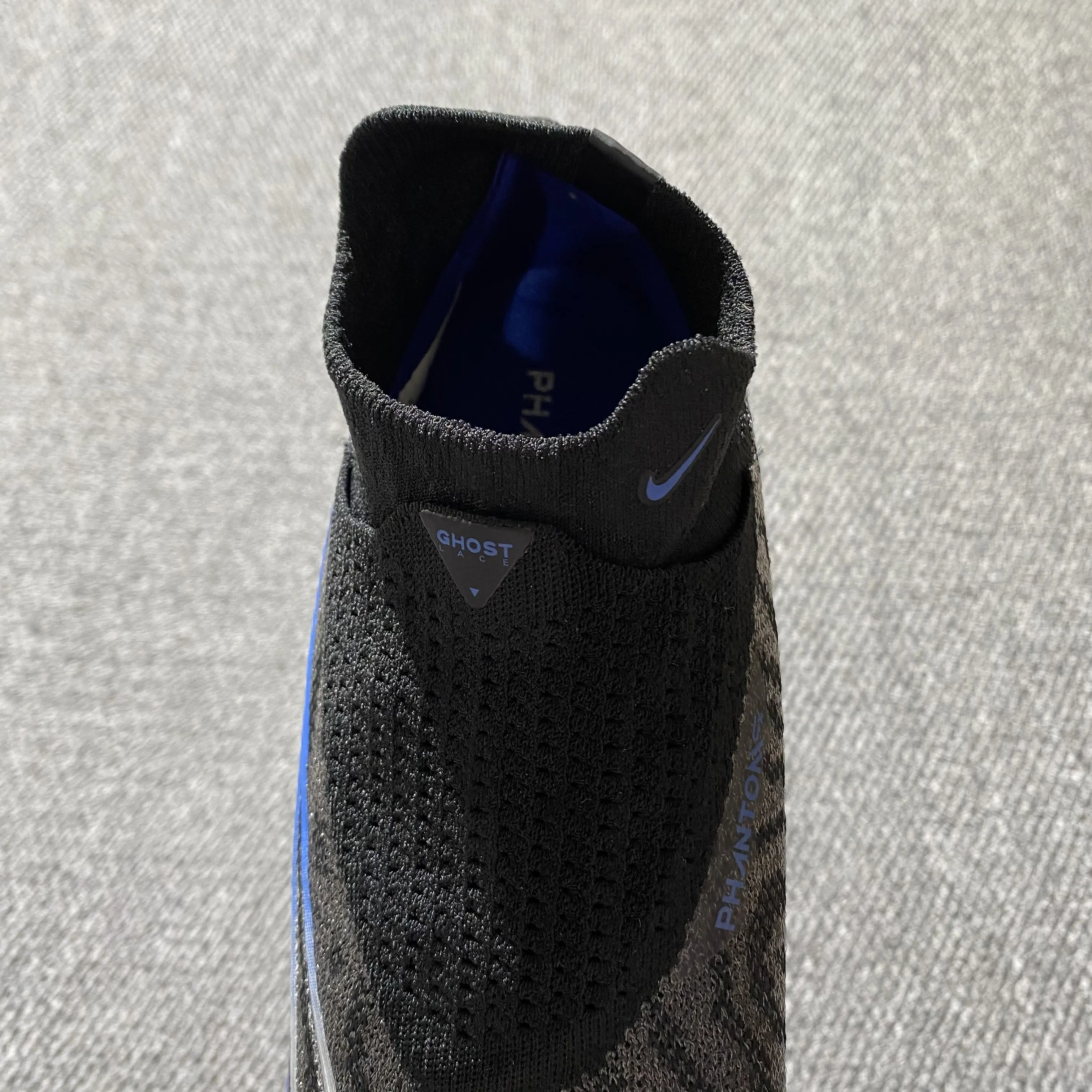 Nike Phantom GX Elite DF TF - Black/Electric Blue/Charcoal Grey