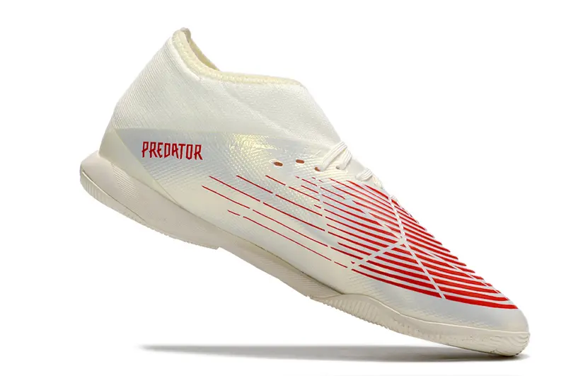 Adidas Predator Edge.3 IC - White/Scarlet Red/Classic White