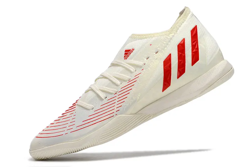 Adidas Predator Edge.3 IC - White/Scarlet Red/Classic White
