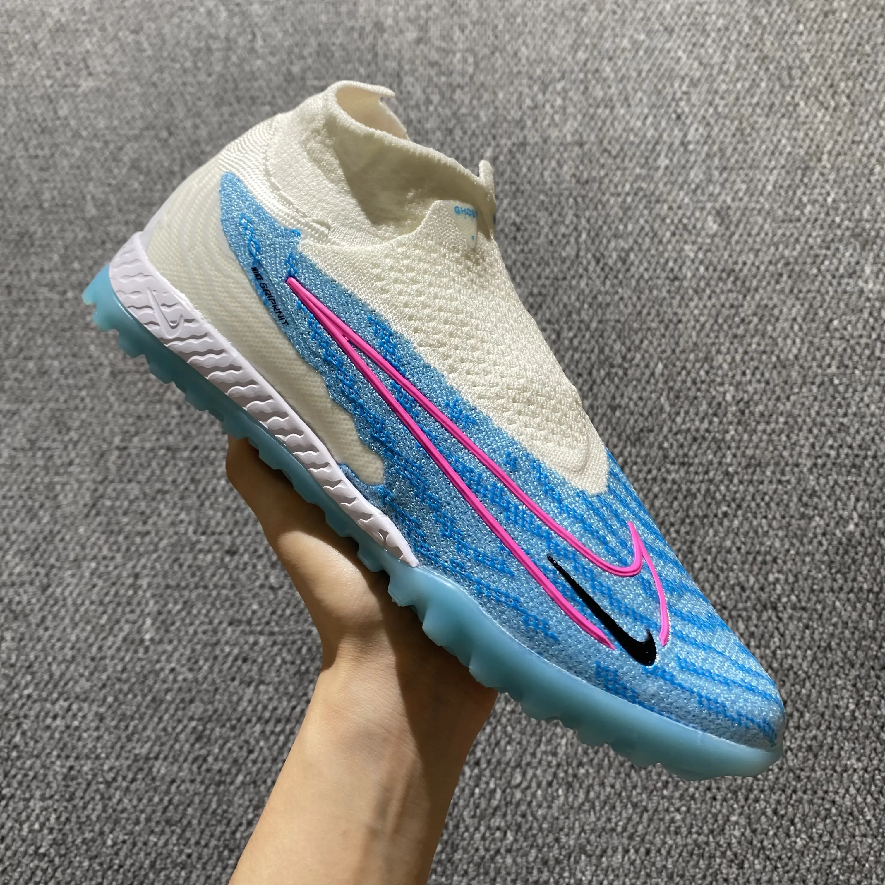 Nike Phantom GX Elite DF TF - Blue/Sky Blue/Frost Blue