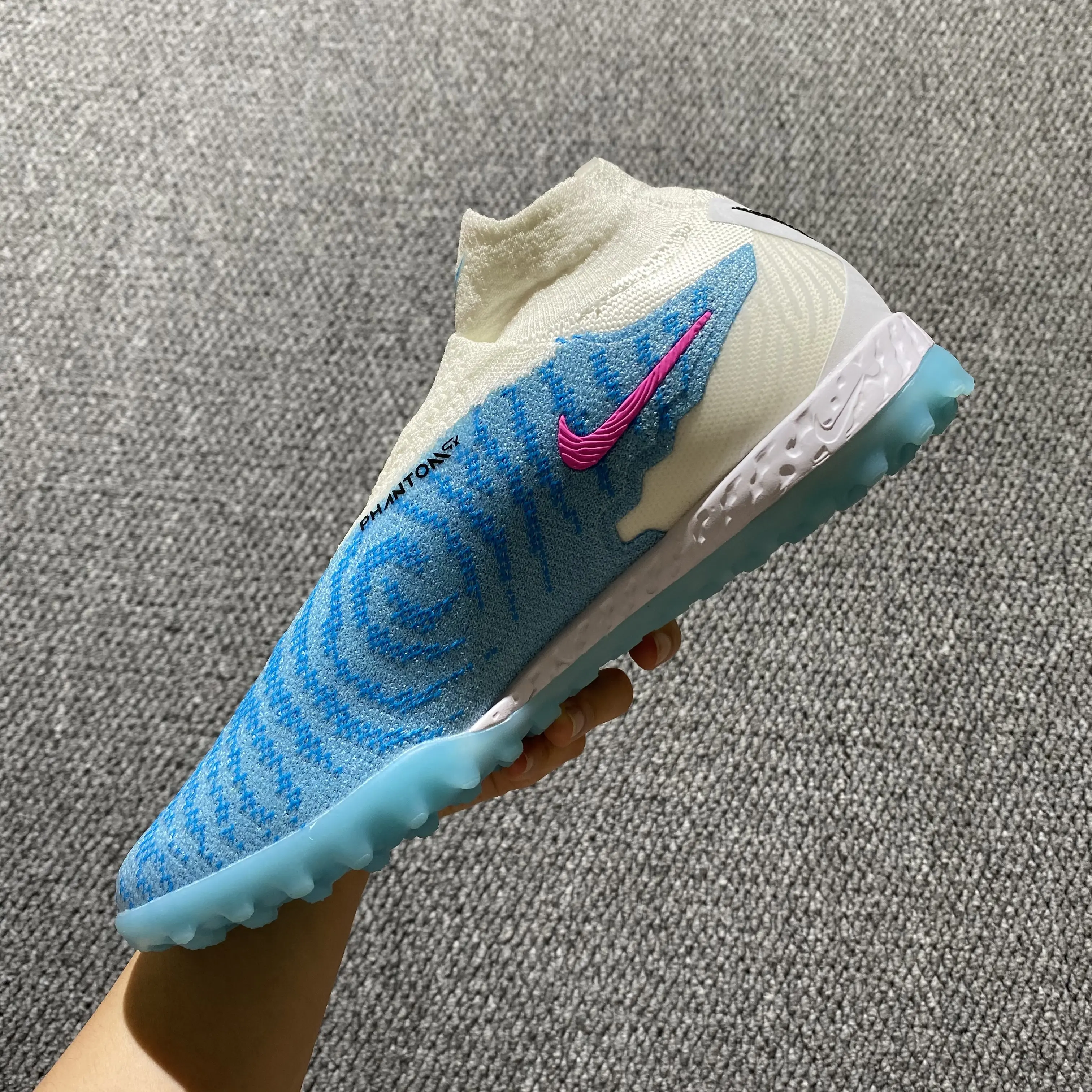 Nike Phantom GX Elite DF TF - Blue/Sky Blue/Frost Blue