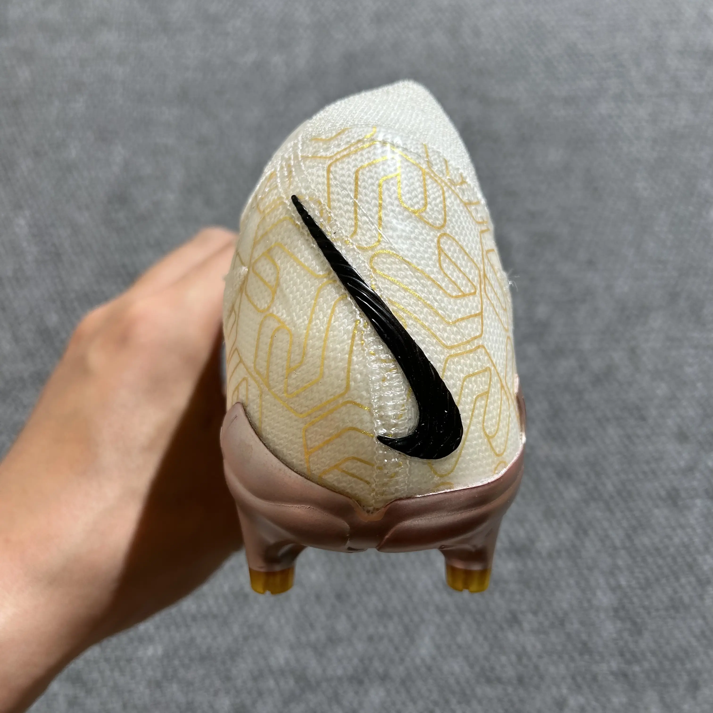 Nike Phantom GX Elite FG - White/Rose Gold/Black