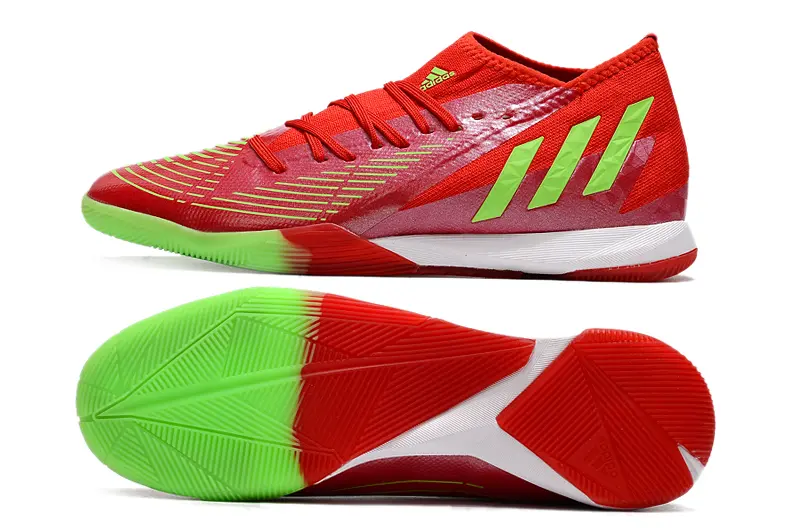 Adidas Predator Edge.3 IC - Red/Vibrant Green/Flame Red