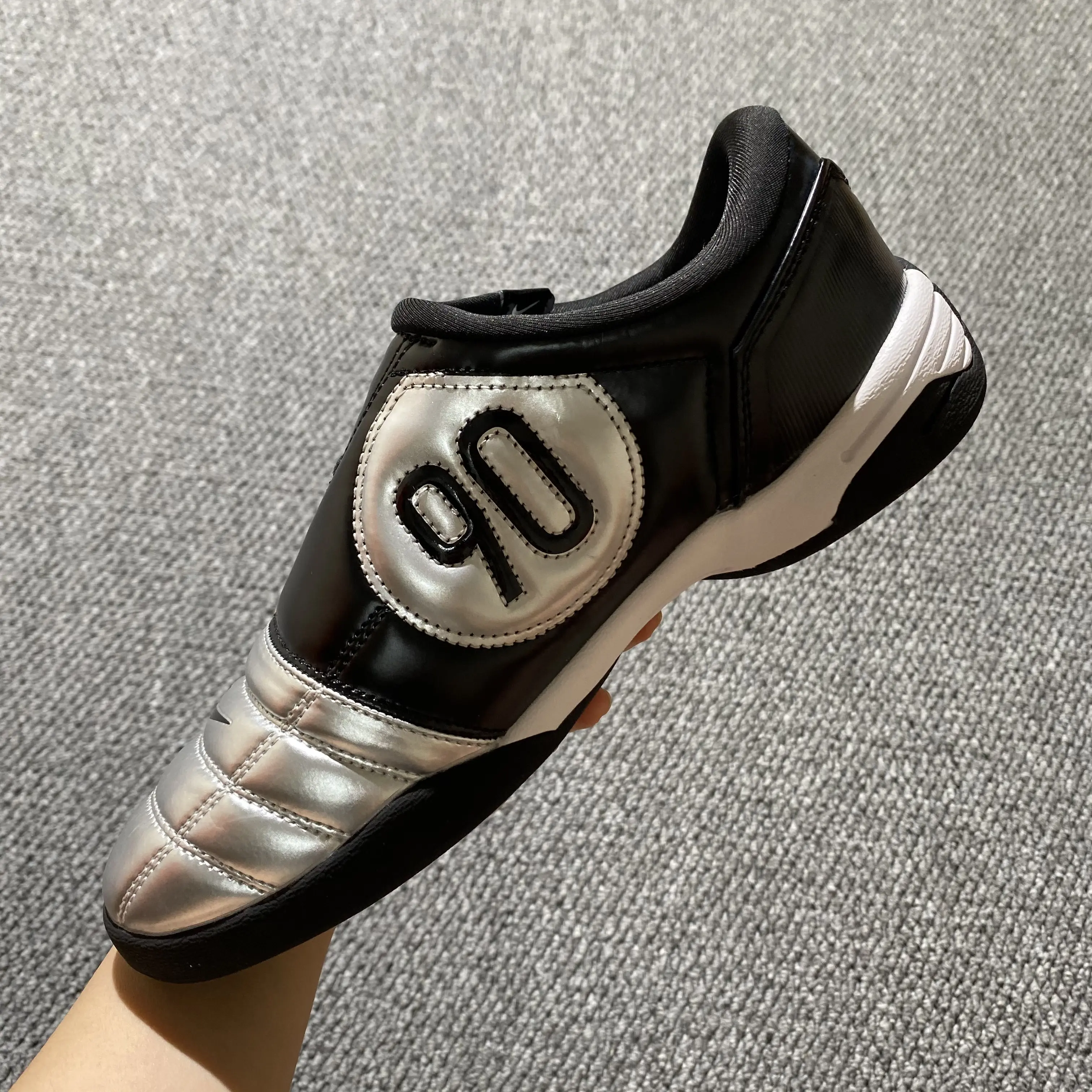 Nike Total 90 III IC - Silver/Metallic Silver/Black