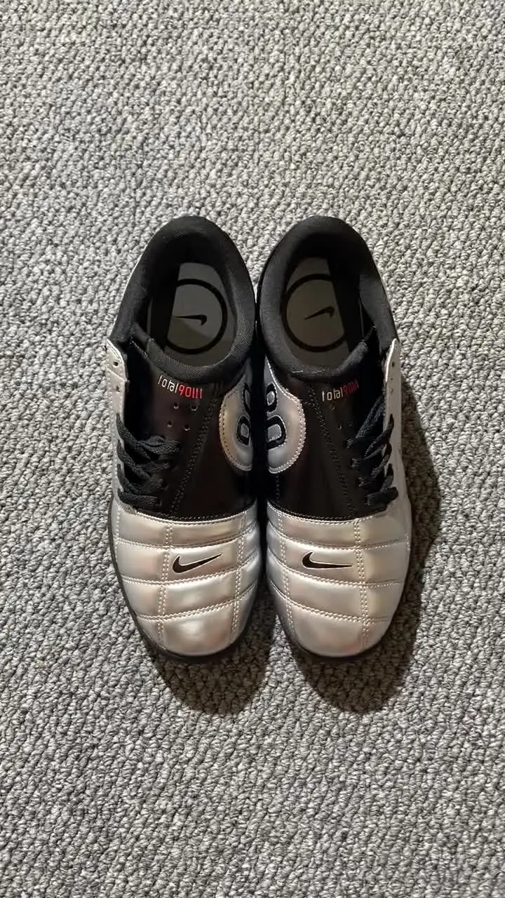 Nike Total 90 III IC - Silver/Metallic Silver/Black
