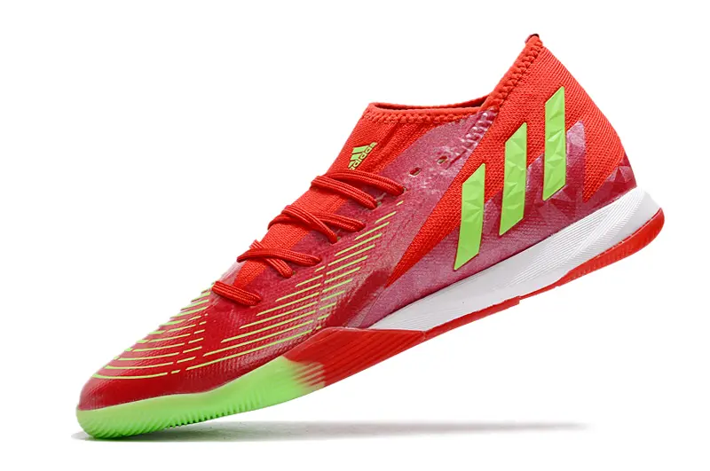Adidas Predator Edge.3 IC - Red/Vibrant Green/Flame Red
