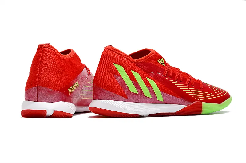 Adidas Predator Edge.3 IC - Red/Vibrant Green/Flame Red