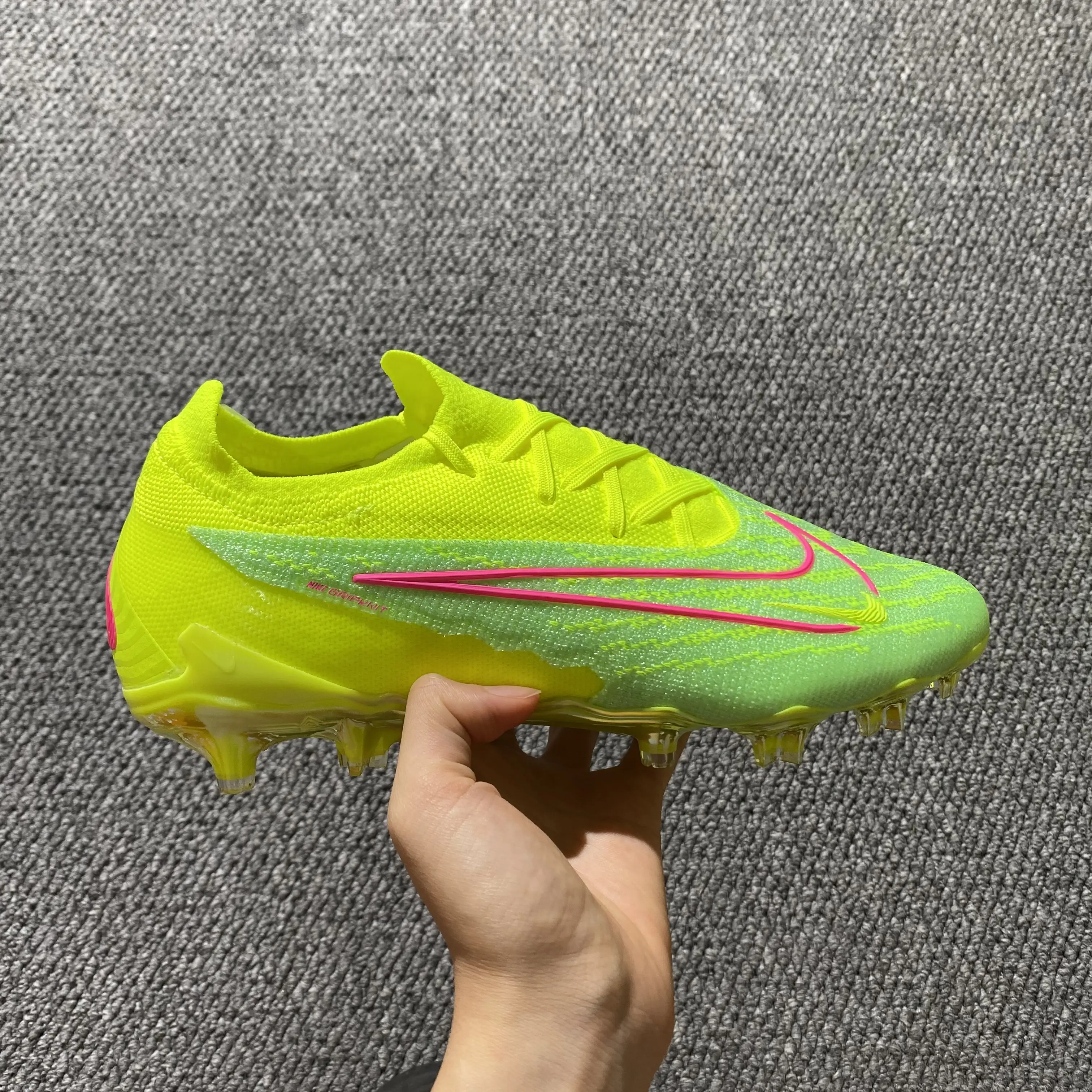 Nike Phantom GX Elite FG - Yellow/Electric Green/Fluorescent Pink