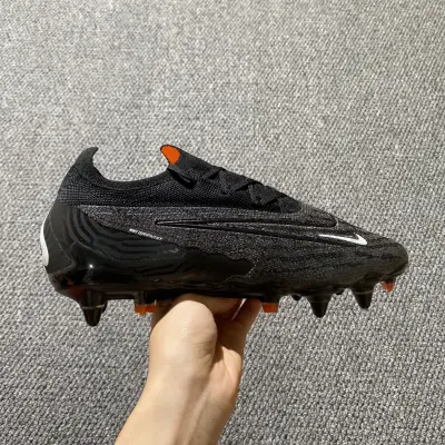 Nike Phantom GX Elite SG - Black/Dark Charcoal/Neon Orange