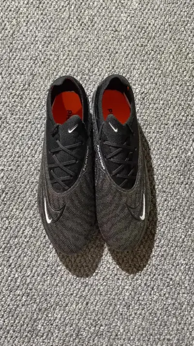Nike Phantom GX Elite SG - Black/Dark Charcoal/Neon Orange