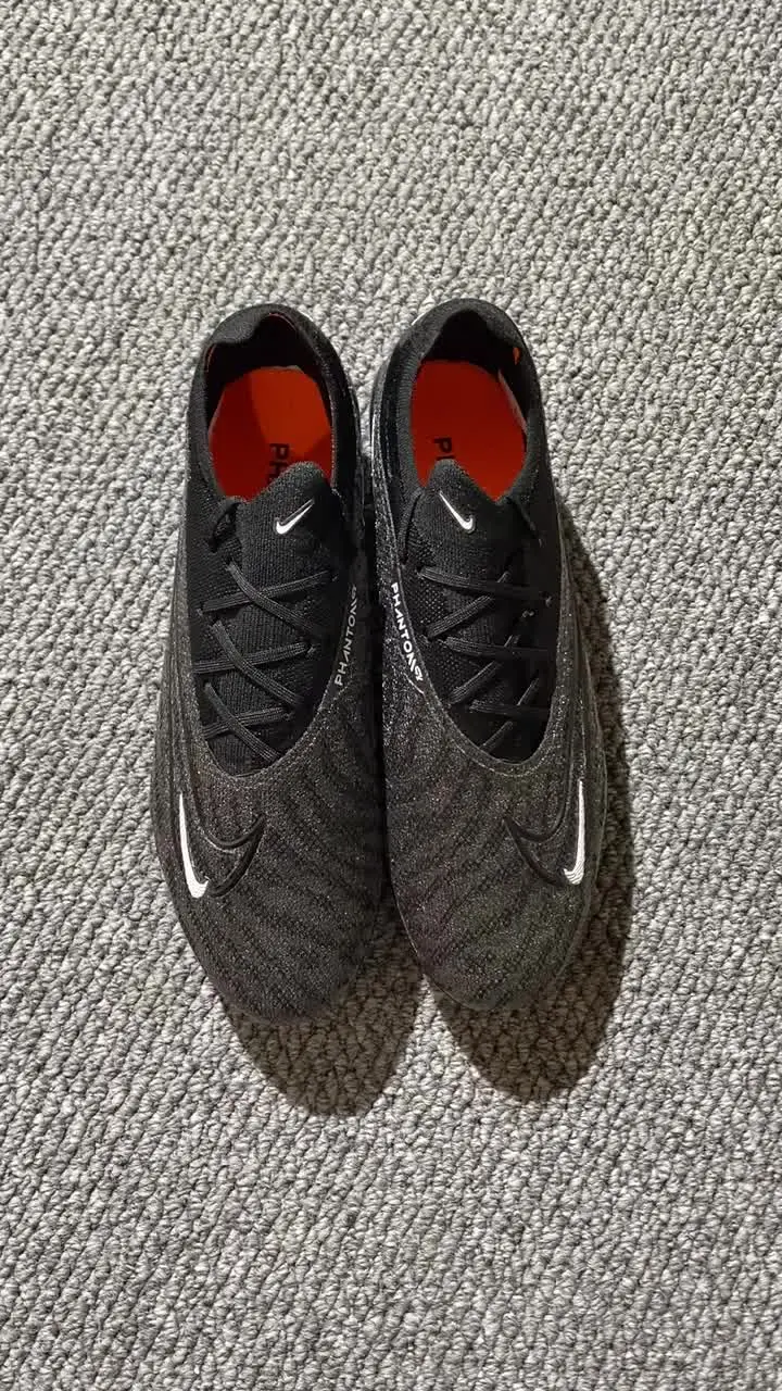 Nike Phantom GX Elite SG - Black/Dark Charcoal/Neon Orange