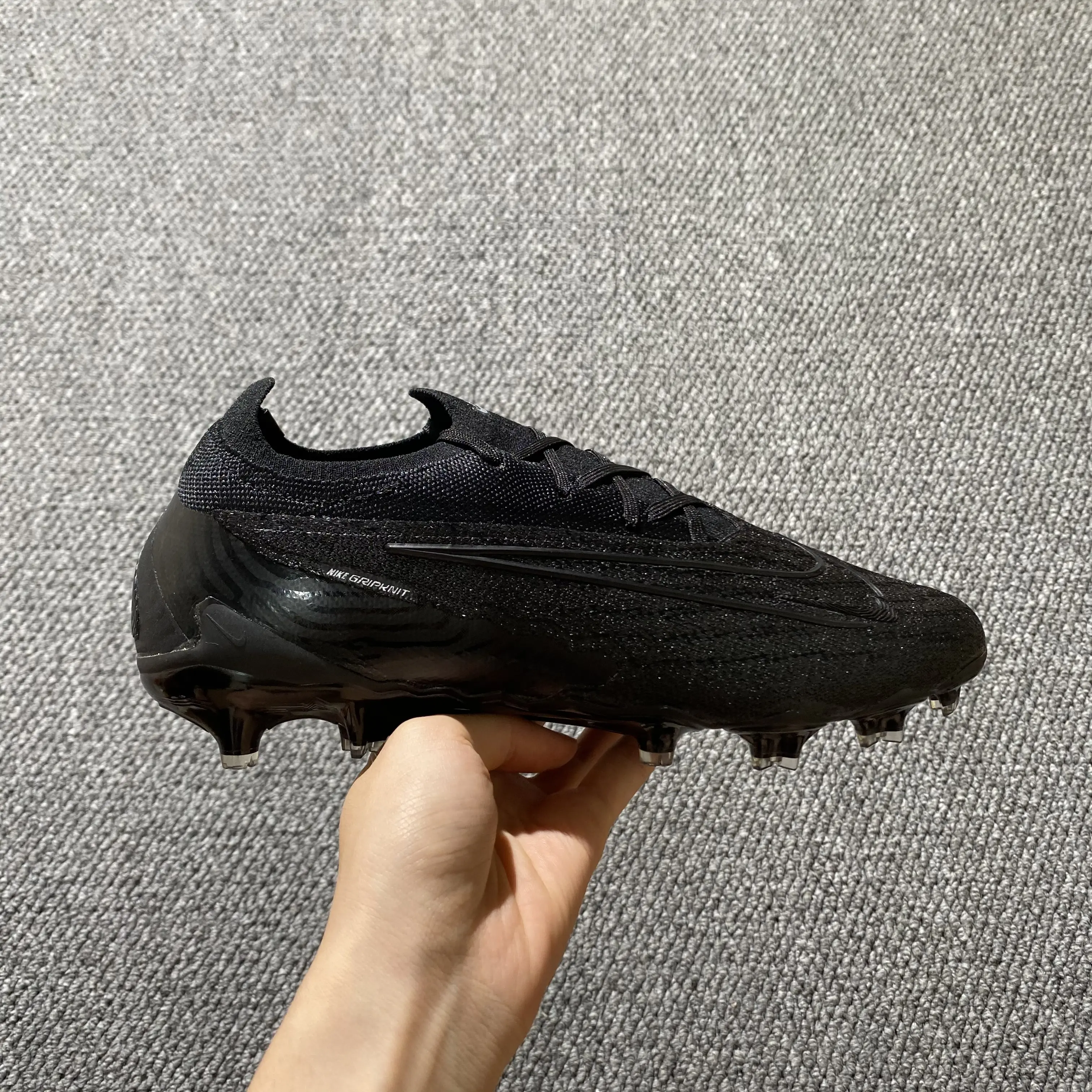 Nike Phantom GX Elite FG - Black/Obsidian Black/Graphite Black