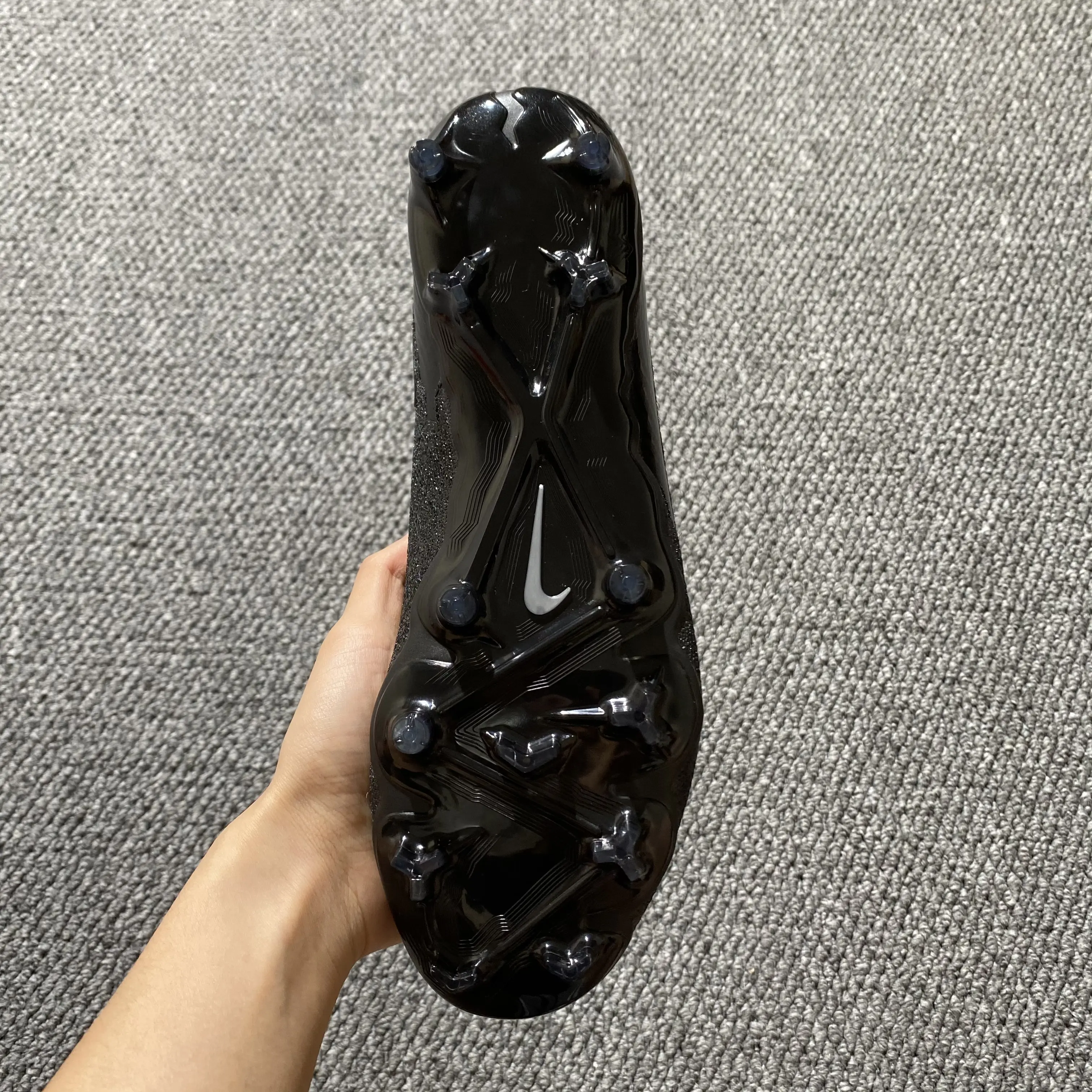 Nike Phantom GX Elite FG - Black/Obsidian Black/Graphite Black