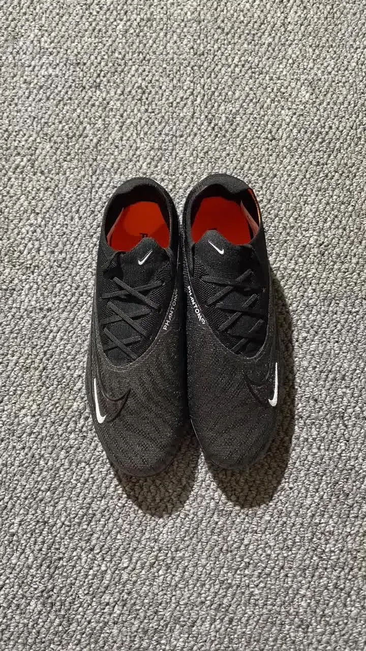 Nike Phantom GX Elite FG - Black/Electric Orange/Silver
