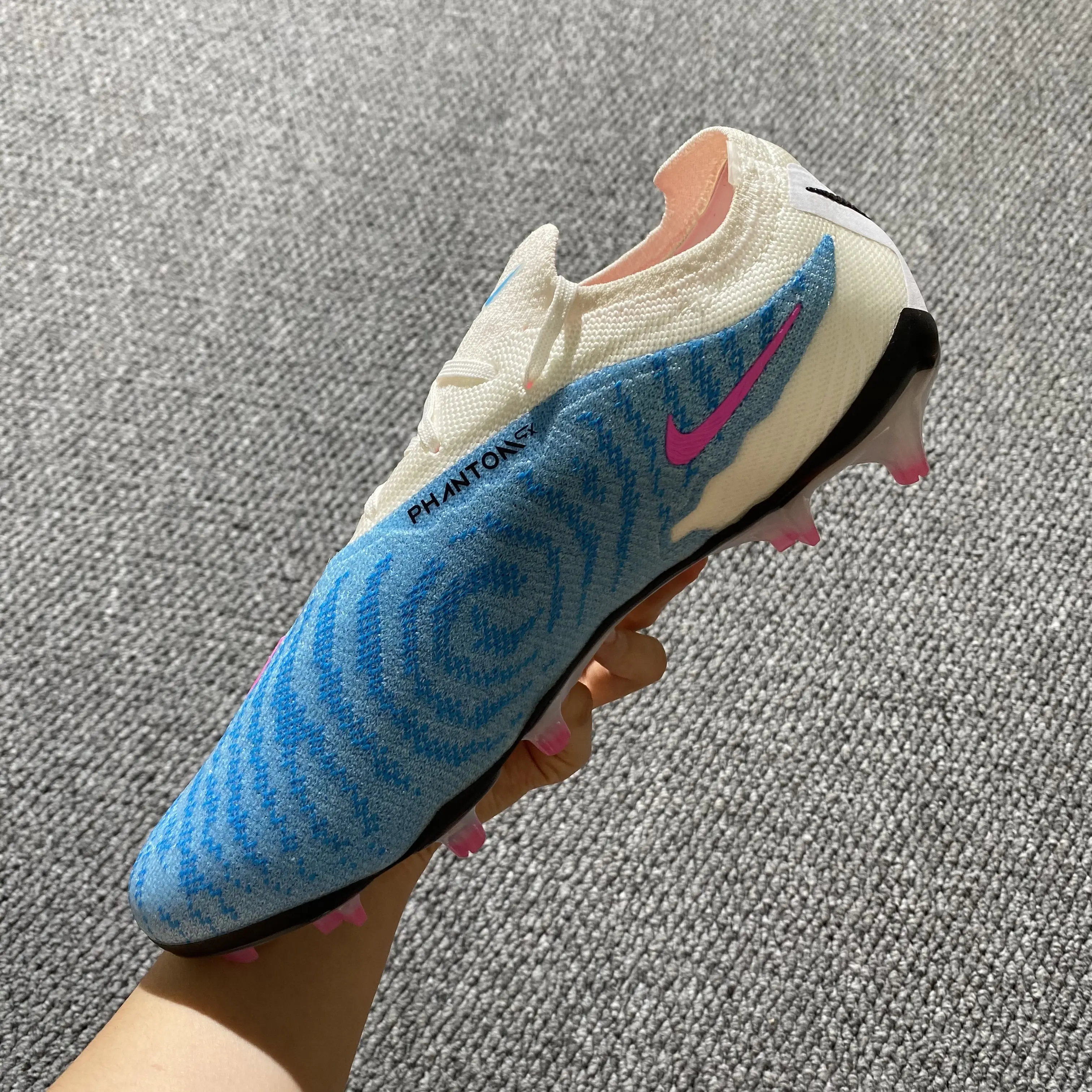 Nike Phantom GX Elite FG - Blue/Aqua Burst/Fluorescent Pink
