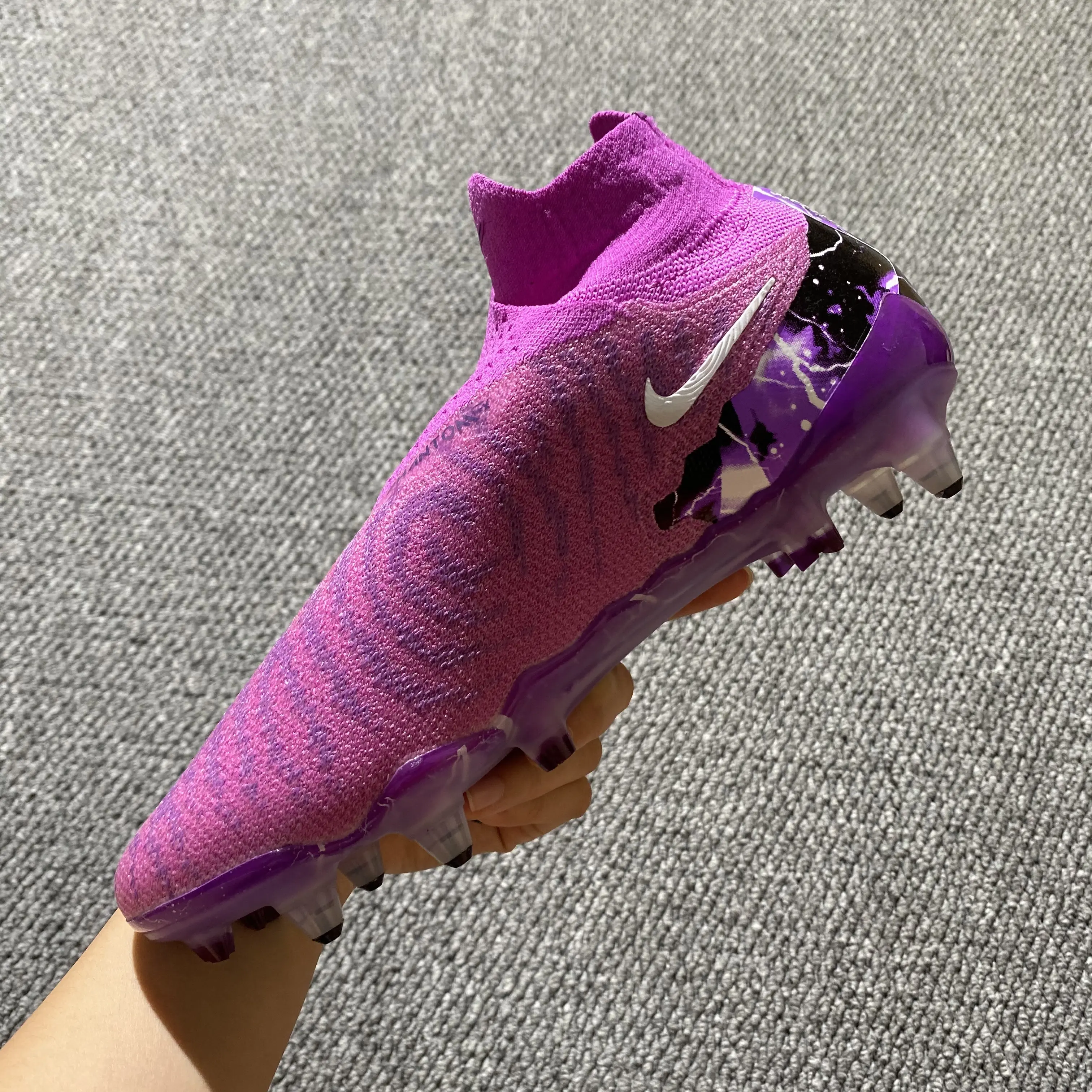 Nike Phantom GX Elite DF SG - Purple/Electric Violet/Thunder Purple