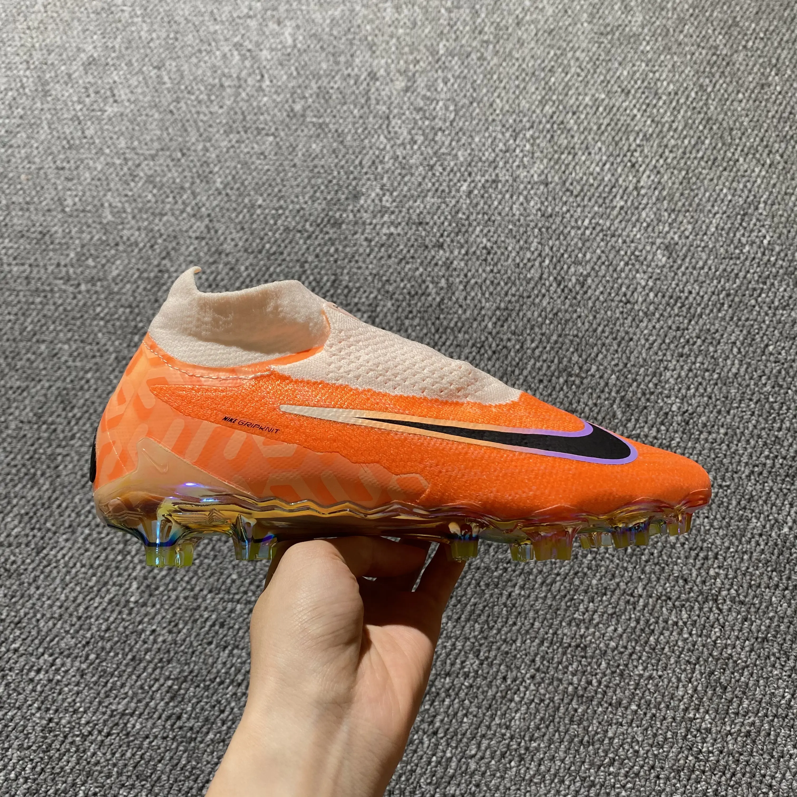 Nike Phantom GX Elite DF FG - Orange/Coral Burst/Shimmering Ice