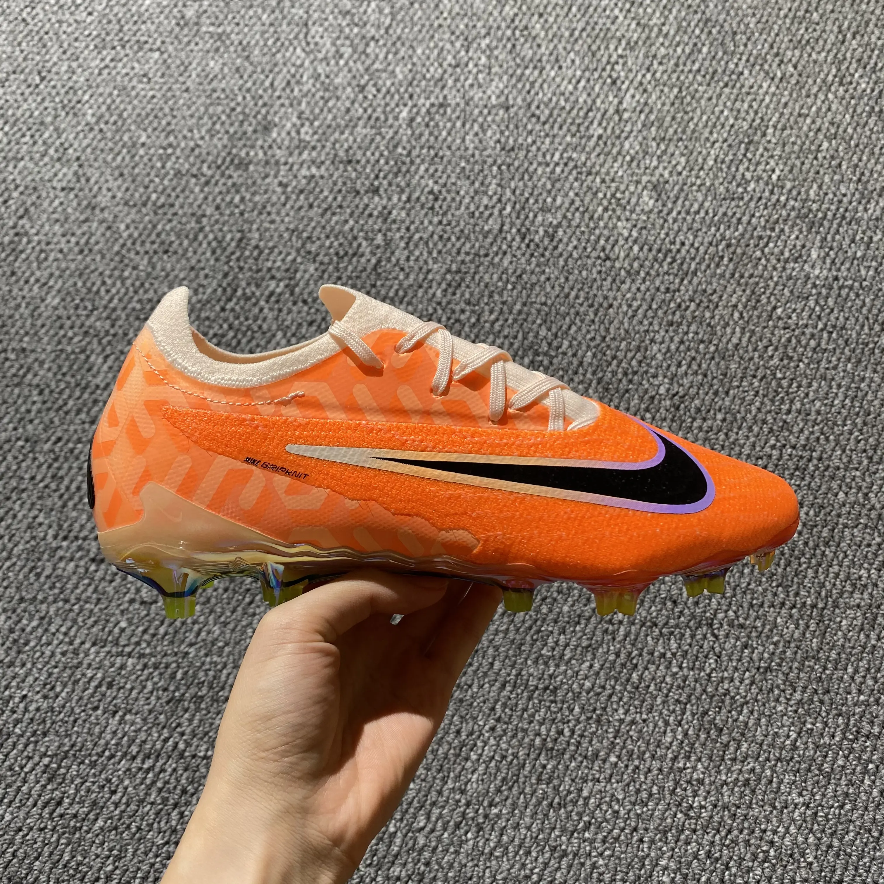 Nike Phantom GX Elite FG - Coral/Soft Pink/Rainbow