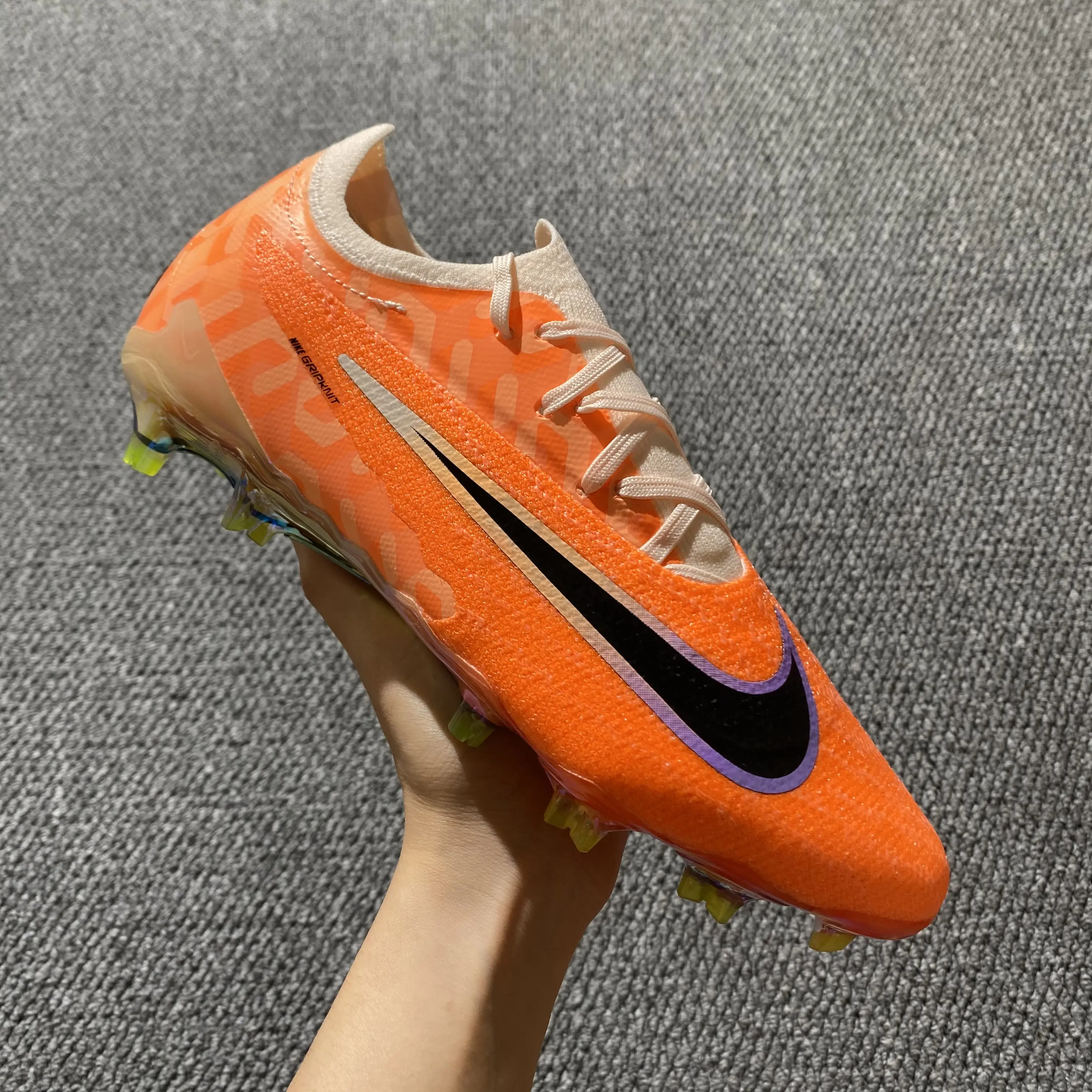 Nike Phantom GX Elite FG - Coral/Soft Pink/Rainbow