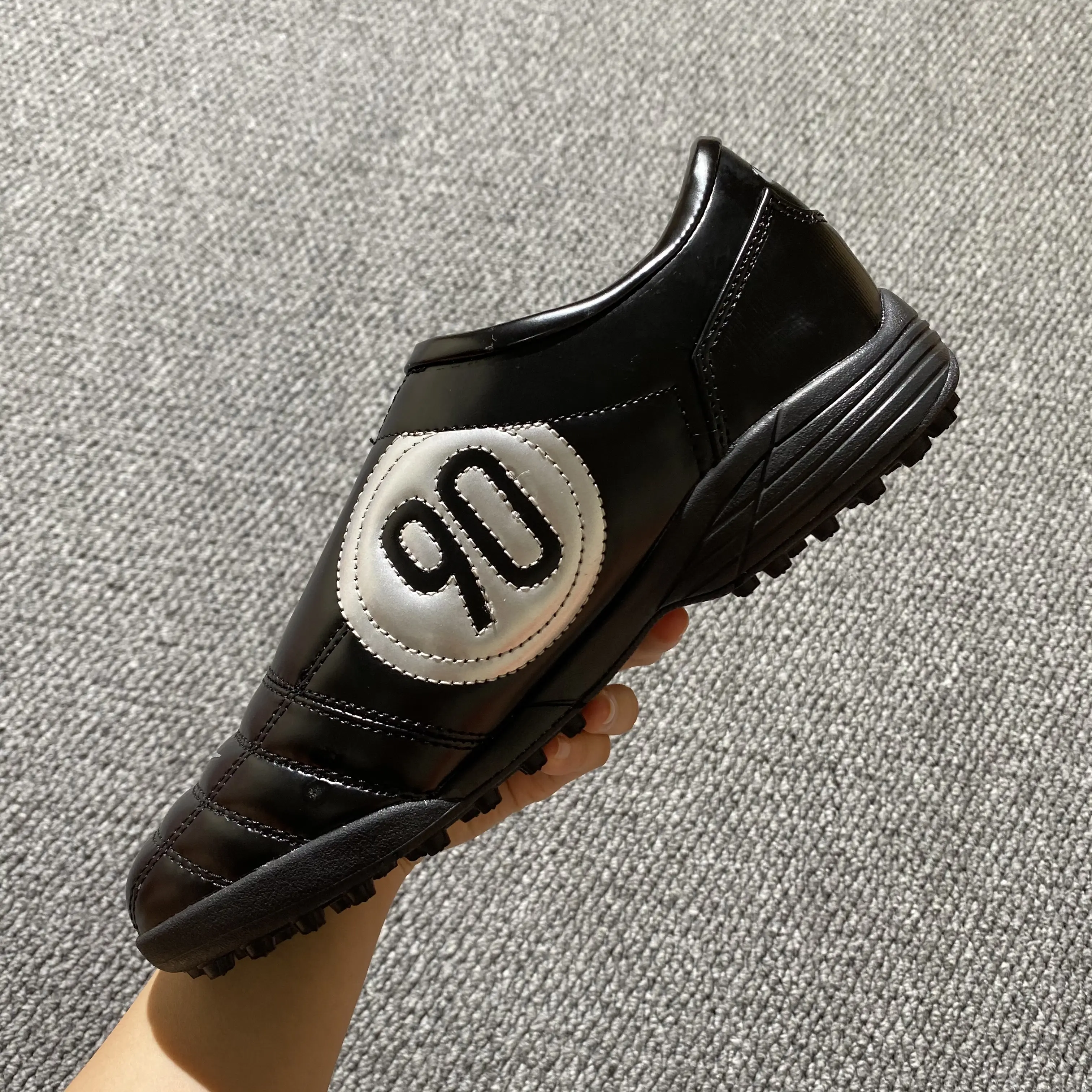 Nike Total 90 III TF - Black/Midnight Black/Red Hot