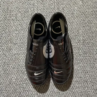 Nike Total 90 III TF - Black/Midnight Black/Red Hot