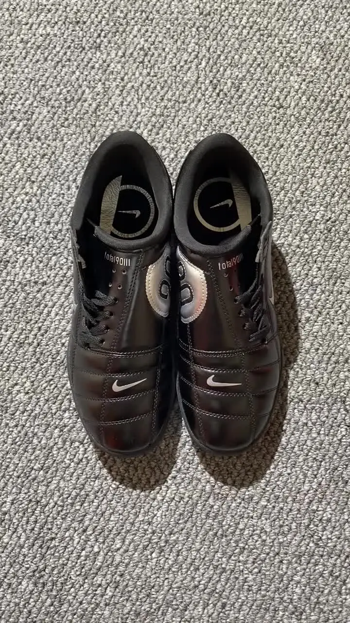 Nike Total 90 III IC - Black/Classic Black/Fiery Red