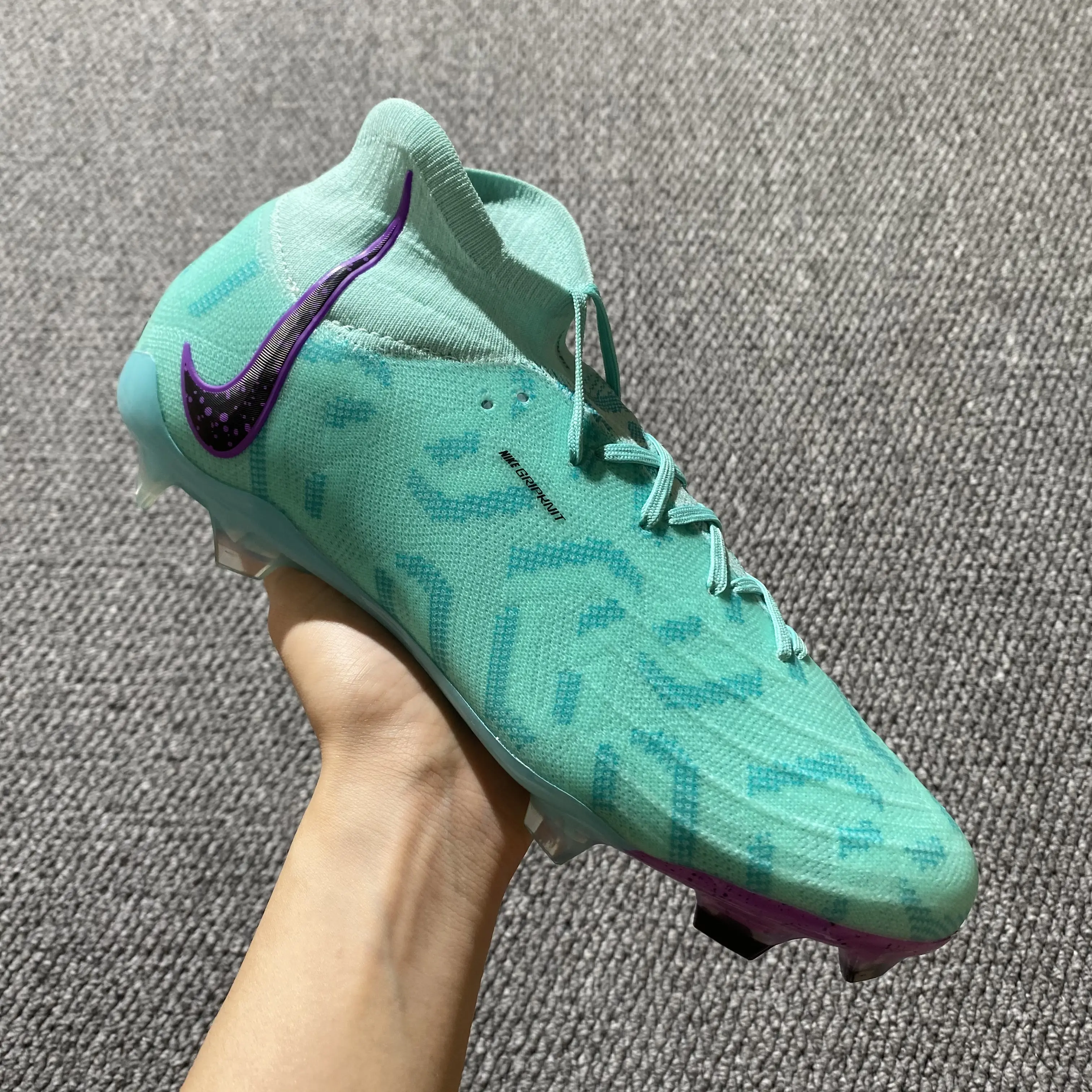 Nike Phantom Luna Elite DF FG - Aqua/Electric Blue/Lavender Purple