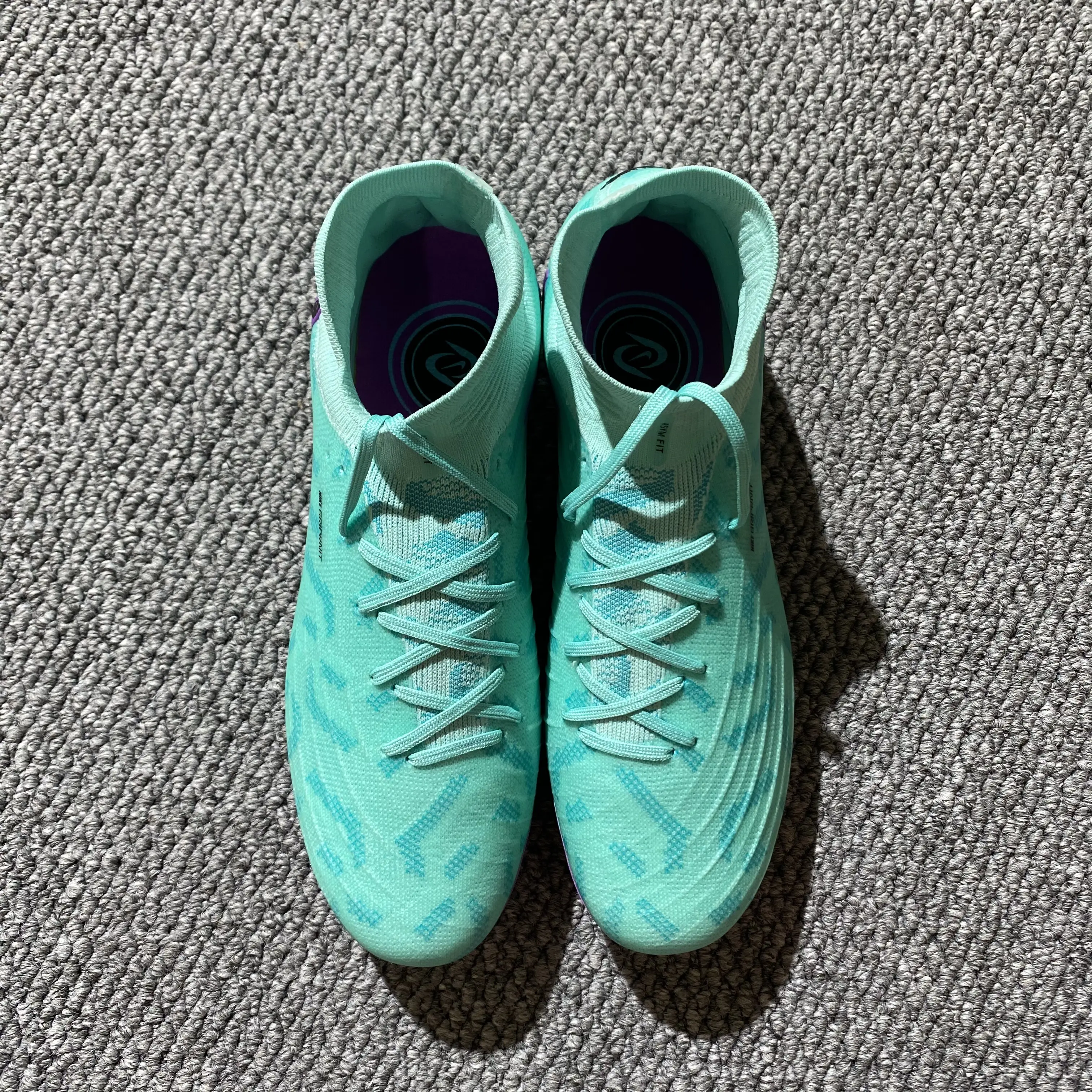 Nike Phantom Luna Elite DF FG - Aqua/Electric Blue/Lavender Purple