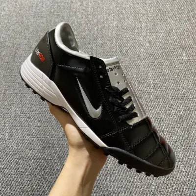 Nike Total 90 III TF - Black/Sleek Black/Red Accent