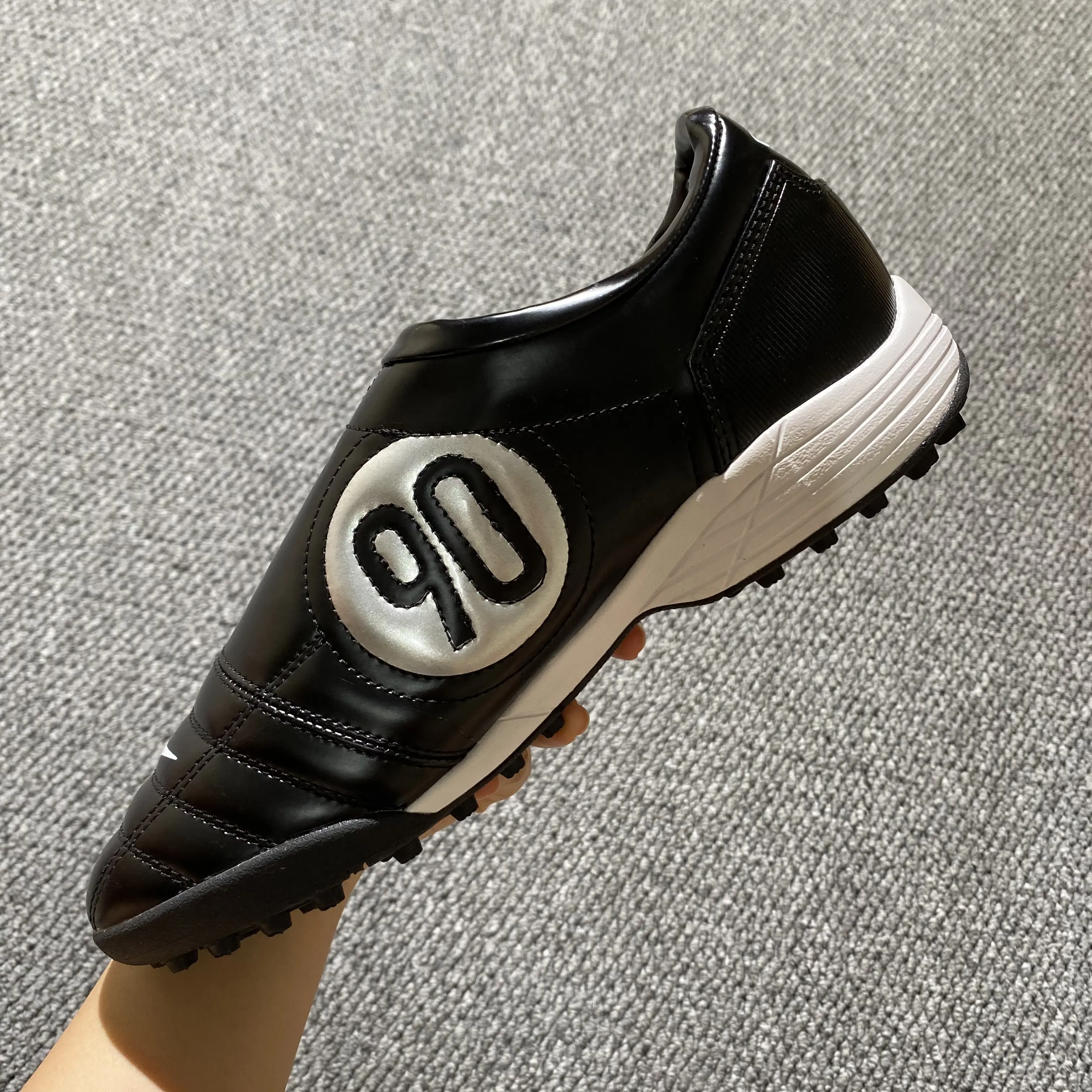 Nike Total 90 III TF - Black/Midnight Black/Classic White