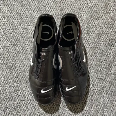 Nike Total 90 III TF - Black/Midnight Black/Classic White