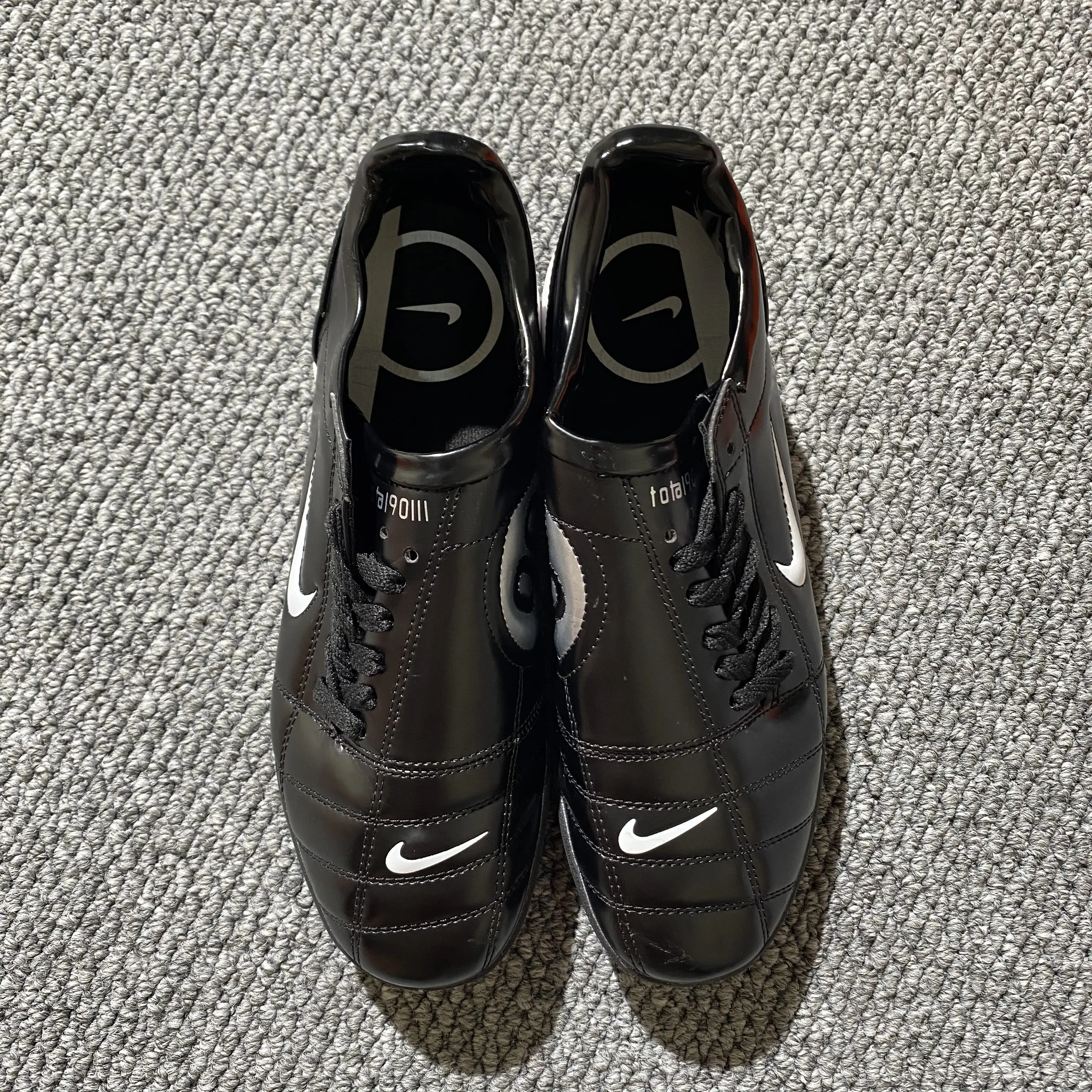 Nike Total 90 III TF - Black/Midnight Black/Classic White