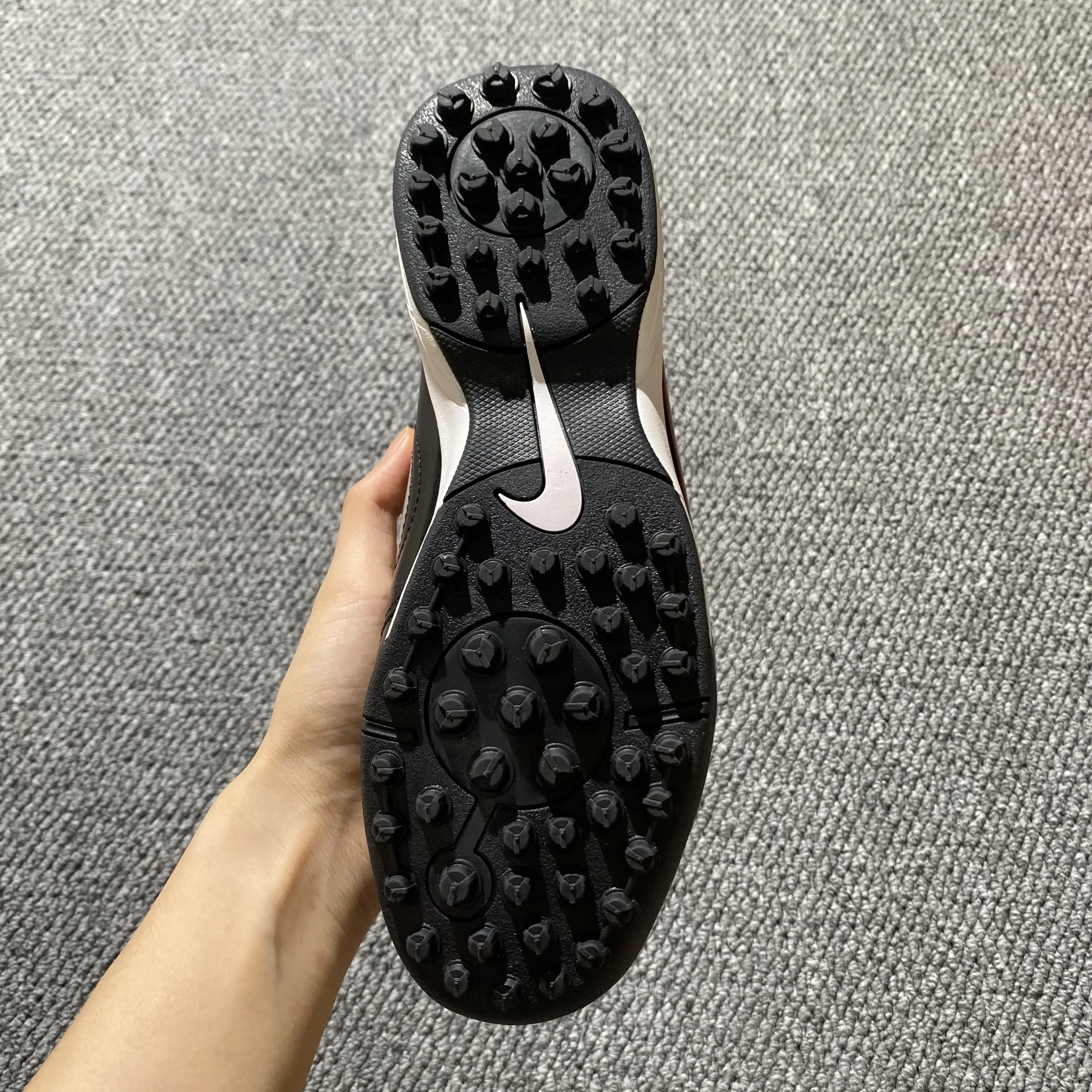 Nike Total 90 III TF - Black/Midnight Black/Classic White
