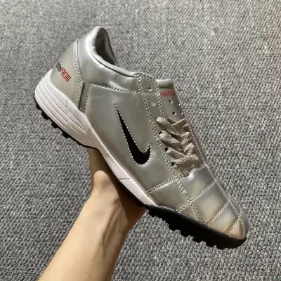 Nike Total 90 III TF - Silver/Metallic Silver/Black
