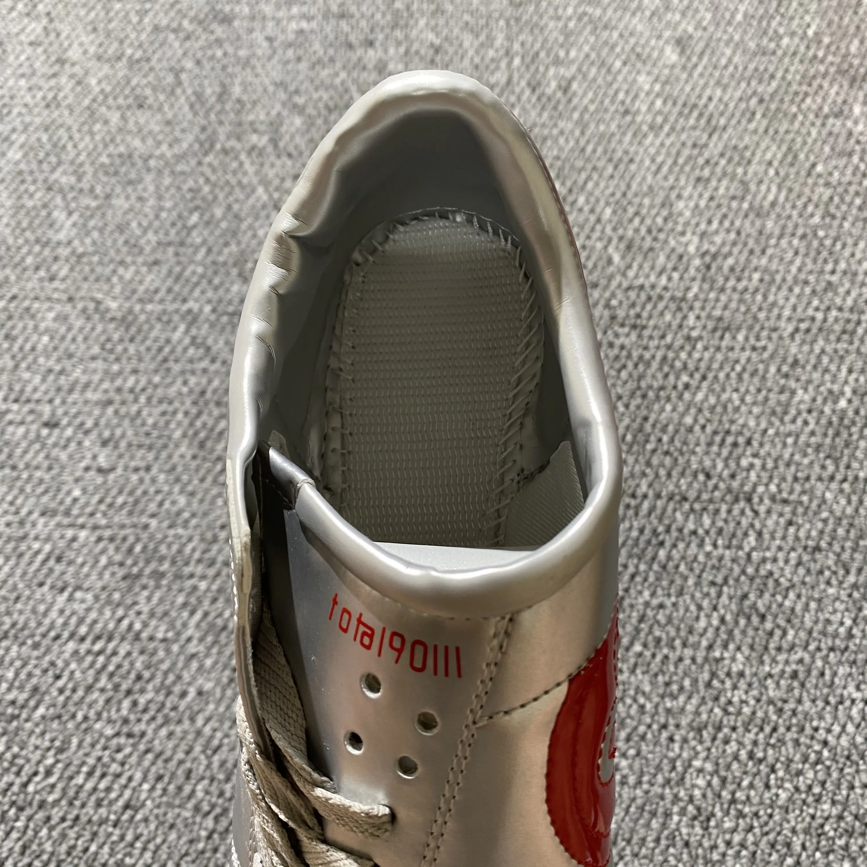 Nike Total 90 III TF - Silver/Metallic Silver/Black