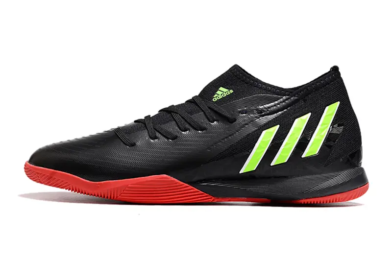 Adidas Predator Edge.3 IC - Black/Vibrant Green/Fiery Red
