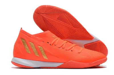 Adidas Predator Edge.3 IC - Orange/Vibrant Coral/Metallic Gold