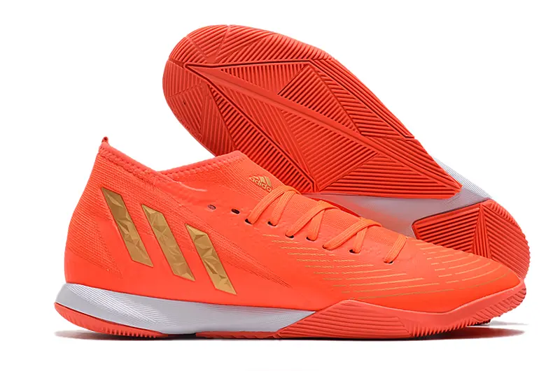 Adidas Predator Edge.3 IC - Orange/Vibrant Coral/Metallic Gold