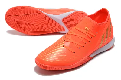 Adidas Predator Edge.3 IC - Orange/Vibrant Coral/Metallic Gold