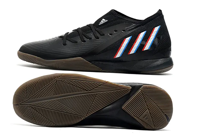 Adidas Predator Edge.3 IC - Black/Royal Blue/Crimson Red