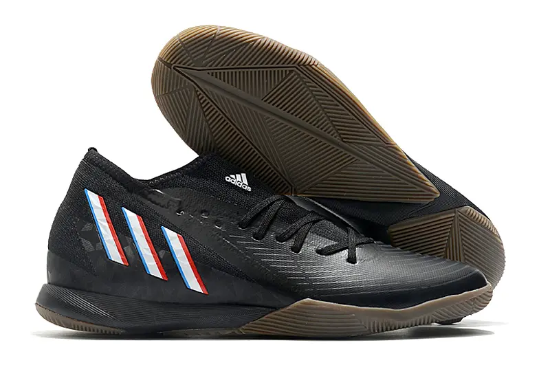 Adidas Predator Edge.3 IC - Black/Royal Blue/Crimson Red