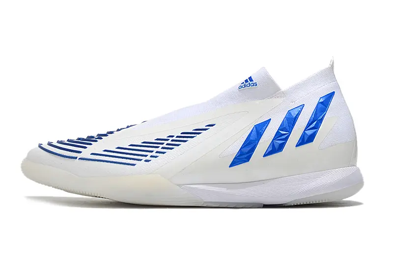 Adidas Predator Edge+ Laceless IC - Blue/Electric Blue/White