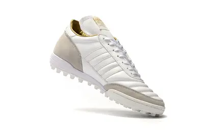 Adidas Mundial Team TF - White/Soft Grey/Metallic Gold