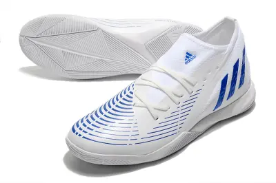 Adidas Predator Edge.3 IC - White/Electric Blue/Photon Blue