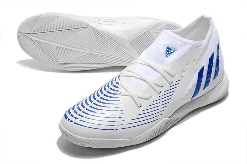Adidas Predator Edge.3 IC - White/Electric Blue/Photon Blue