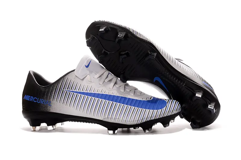 Nike Mercurial Vapor 11 FG - White/Blue Velocity/Black Phantom