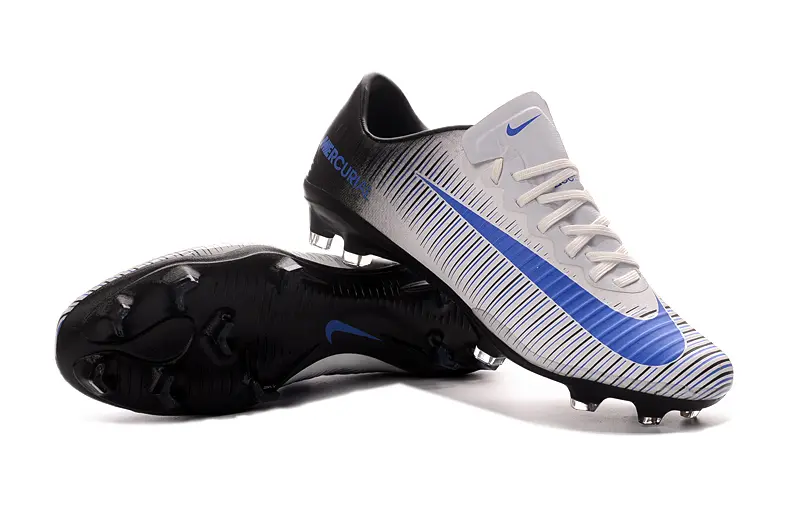 Nike Mercurial Vapor 11 FG - White/Blue Velocity/Black Phantom