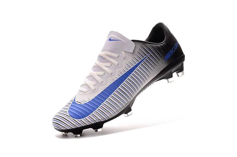 Nike Mercurial Vapor 11 FG - White/Blue Velocity/Black Phantom